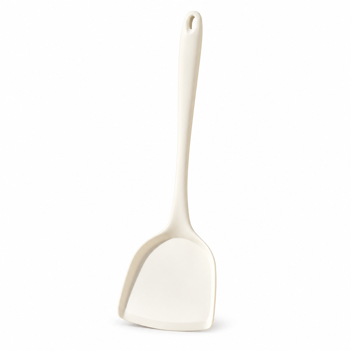 🍳 Kitchen Essential | Silicone Spatula | Everyday Cooking | Home Chef Gift | Elegant Cream Design