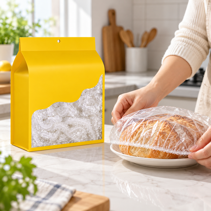 🍽️ Kitchen Essential | Disposable Food Covers | Everyday Food Storage
