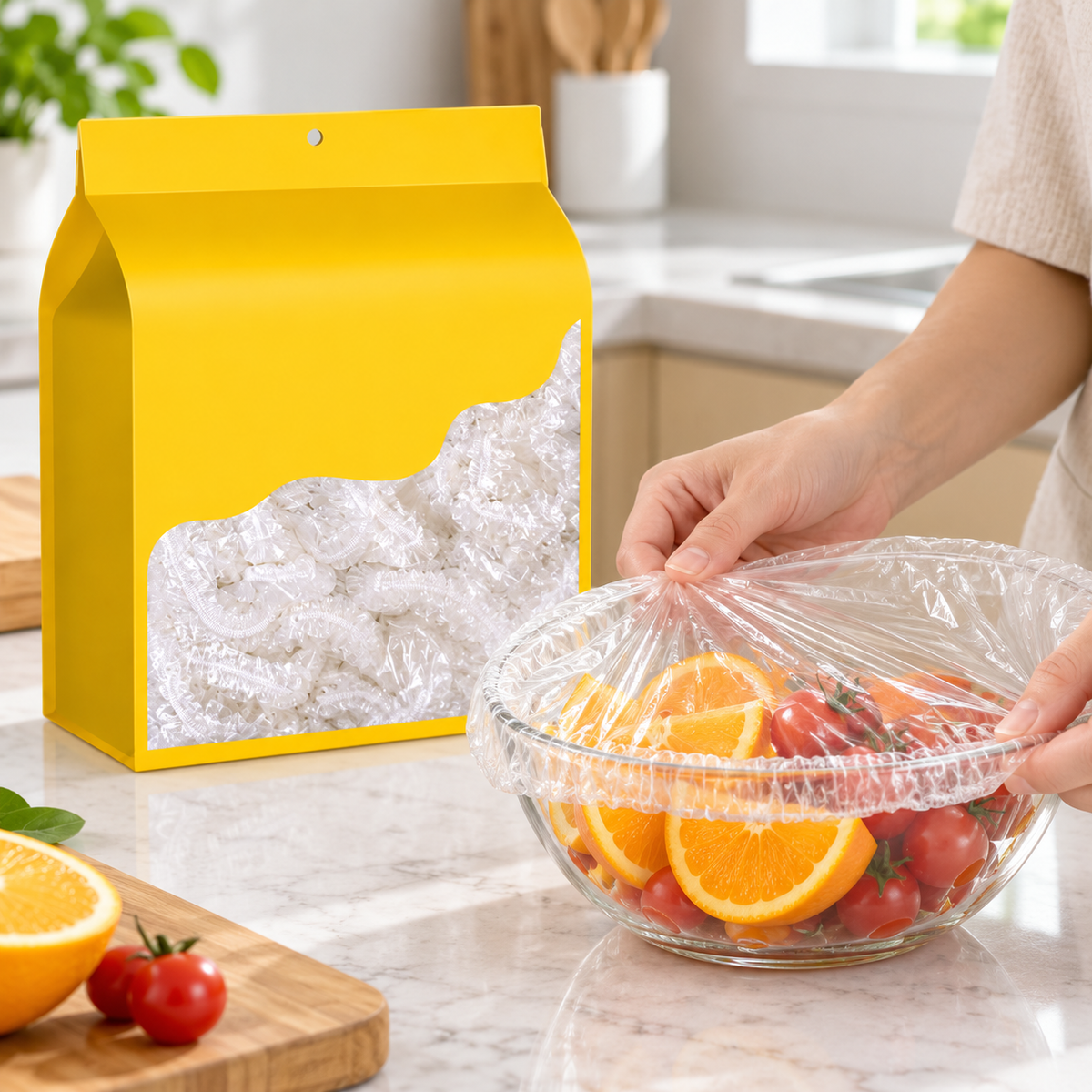 🍽️ Kitchen Essential | Disposable Food Covers | Everyday Food Storage