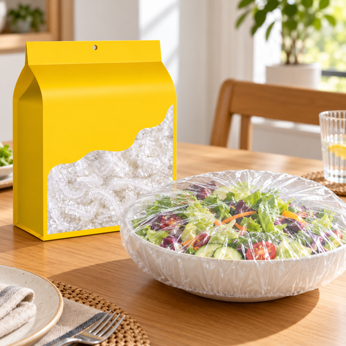 🍽️ Kitchen Essential | Disposable Food Covers | Everyday Food Storage