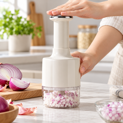 🧄 Kitchen Essential | Multifunctional Garlic Chopper | Easy Food Prep