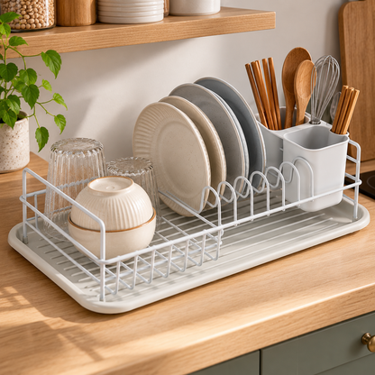 🍽️ Kitchen Essential | Dish Drying Rack | Minimalist Design